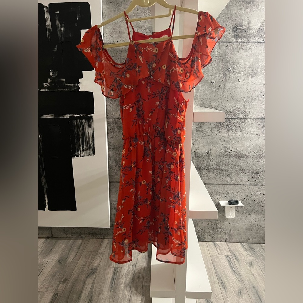 Cute orange dress